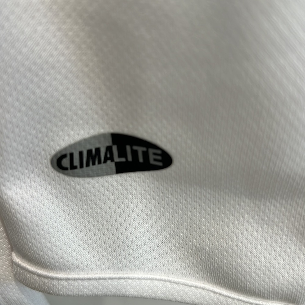 Adidas White zip Top - Picture 5 of 5